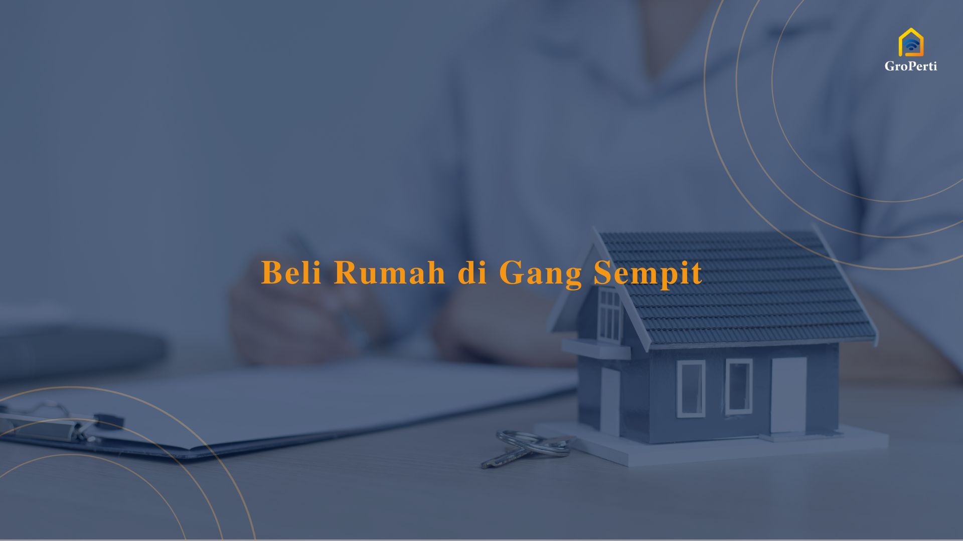 Beli rumah di gang sempit