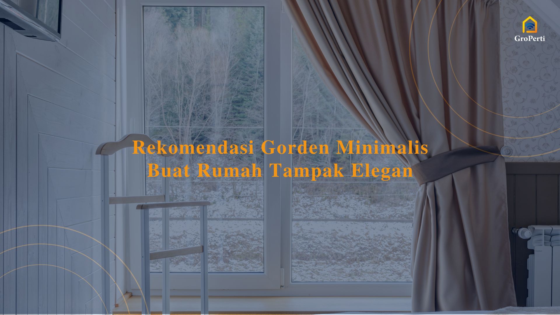 rekomendasi gorden minimalis