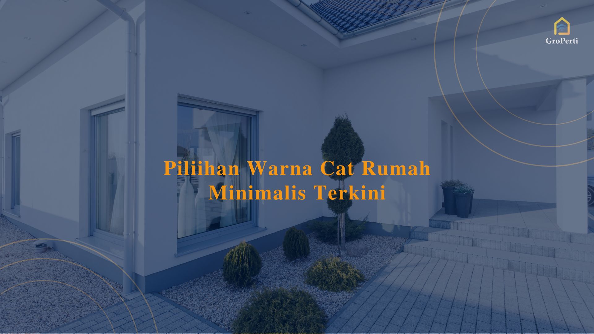 pilhan warna cat rumah minimalis
