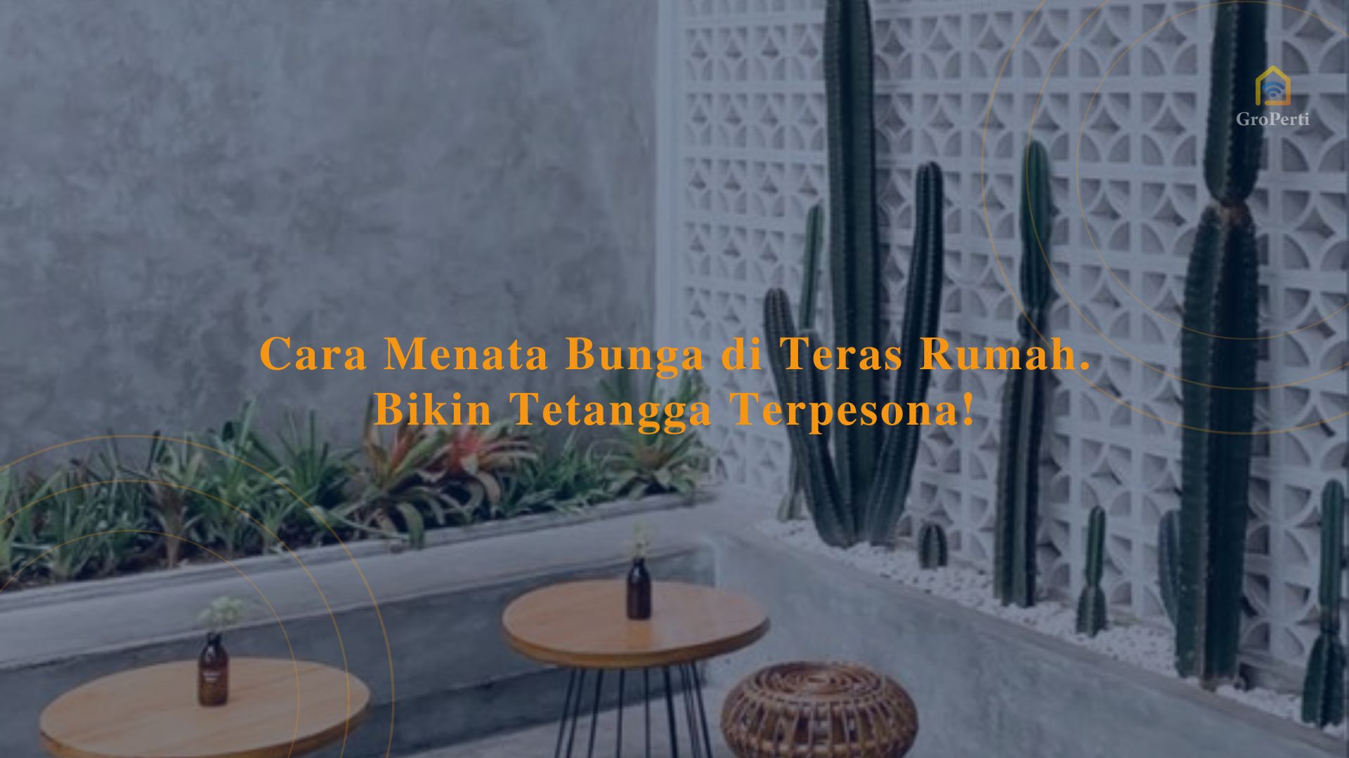 menata bunga