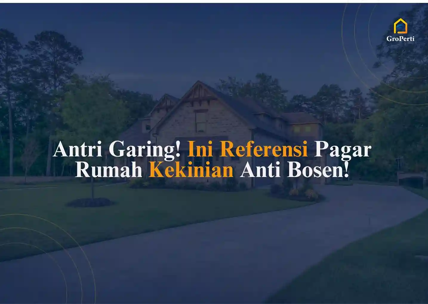 5 Rekomendasi Pagar Rumah Kekinian