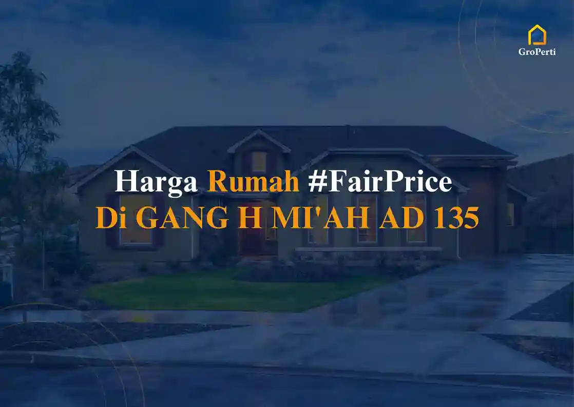 Rumah #FairPrice Di GG H MI'AH AD 135?