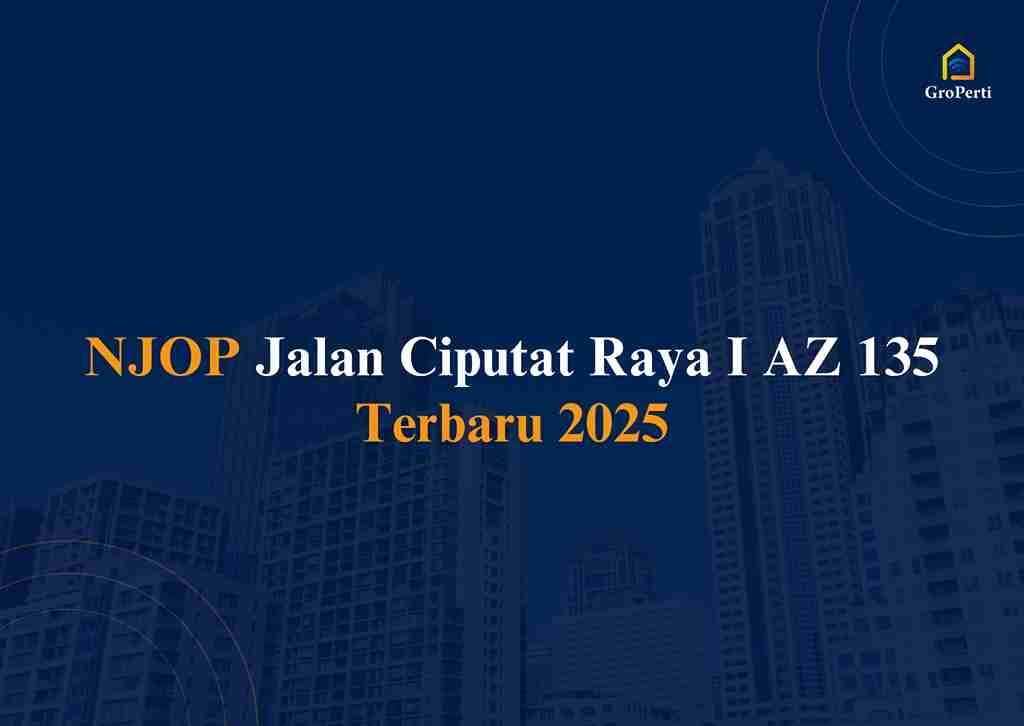 NJOP Jalan Ciputat Raya I AZ 135 Terbaru 2025