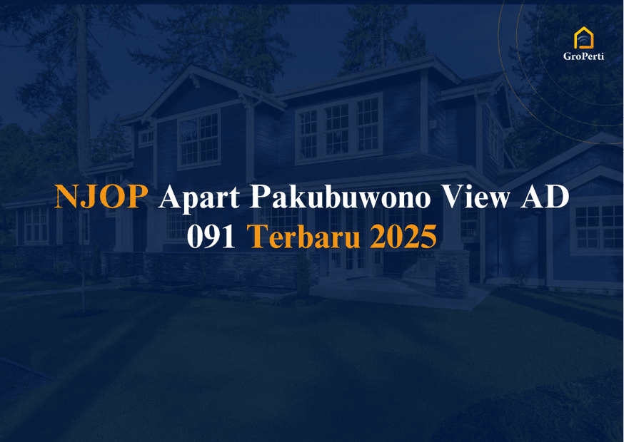 NJOP Apart Pakubuwono View AD 091