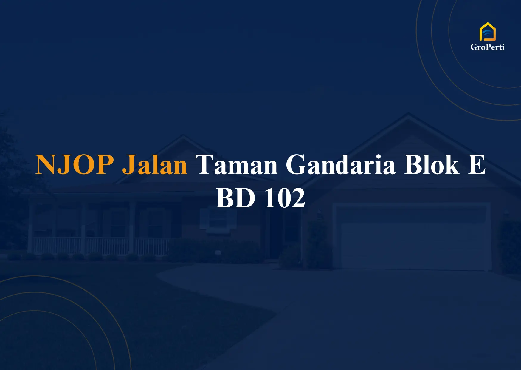 NJOP Jalan Taman Gandaria Blok E BD 102