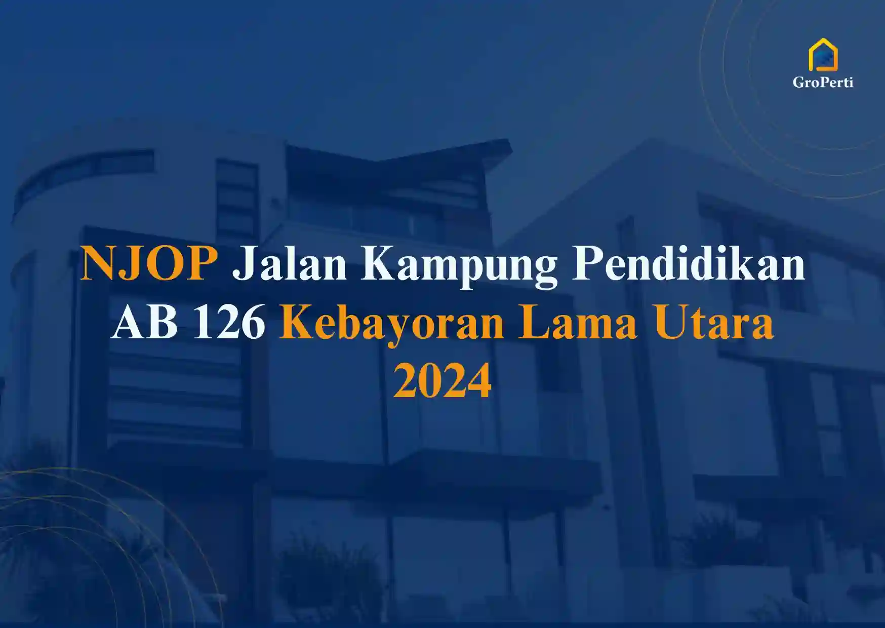 NJOP Jalan Kampung Pendidikan AB 126 Kebayoran Lama Utara 2024