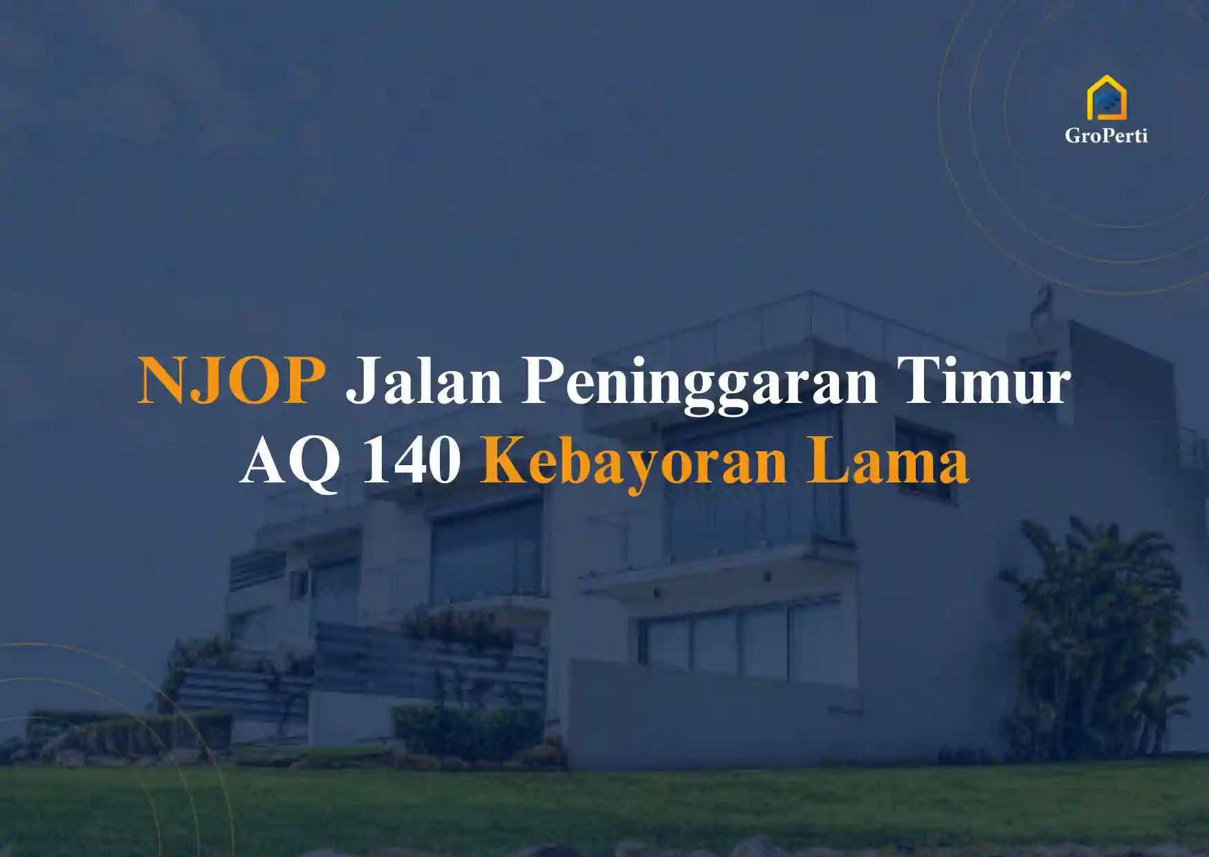 NJOP Jalan Peninggaran Timur AQ 140 Kebayoran Lama