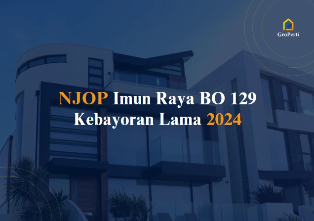 NJOP Jl Imun Raya BO 129 Kebayoran Lama 2024