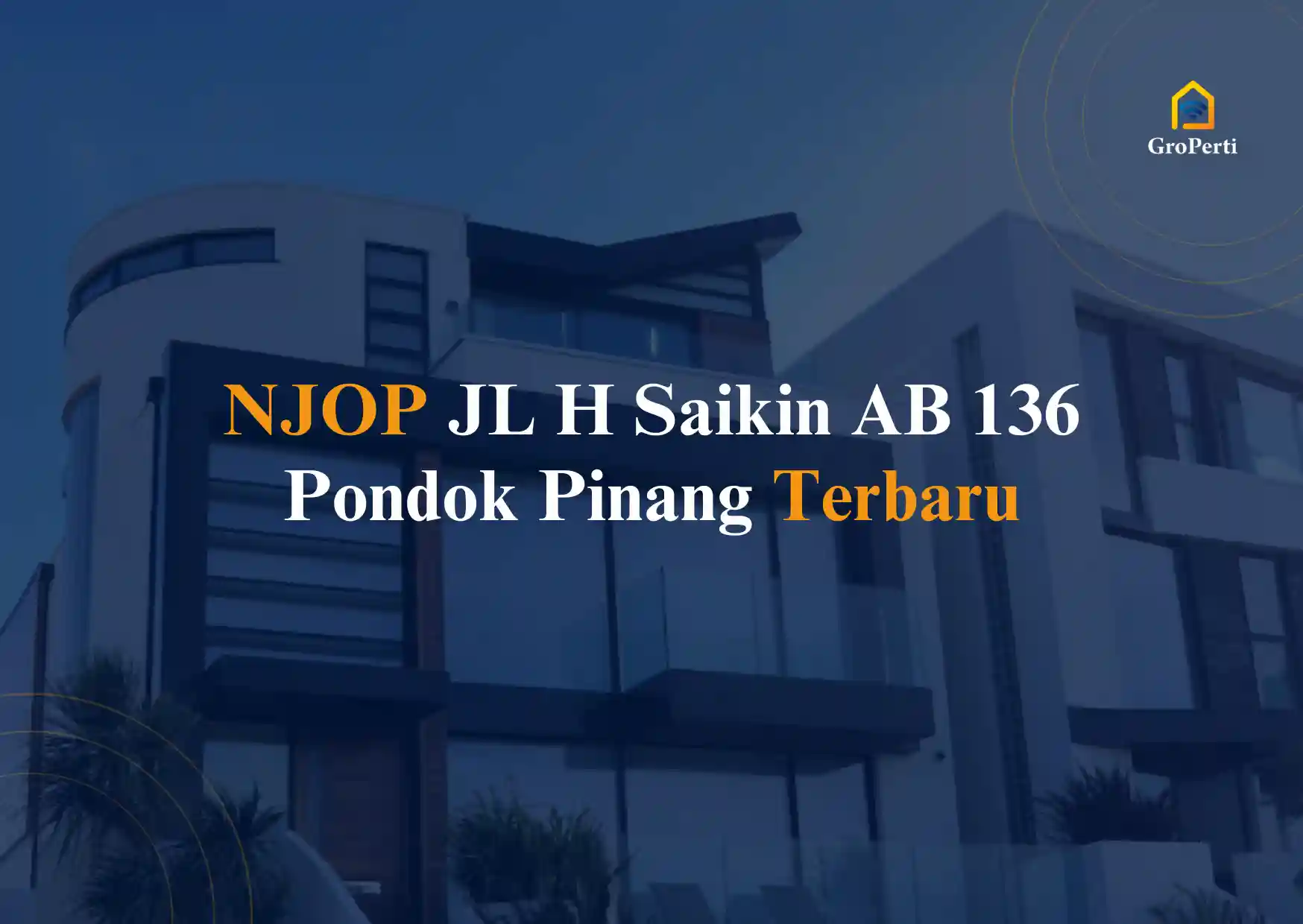 NJOP di JL H SAIKIN AB 136 Kel Pondok Pinang Tahun 2024