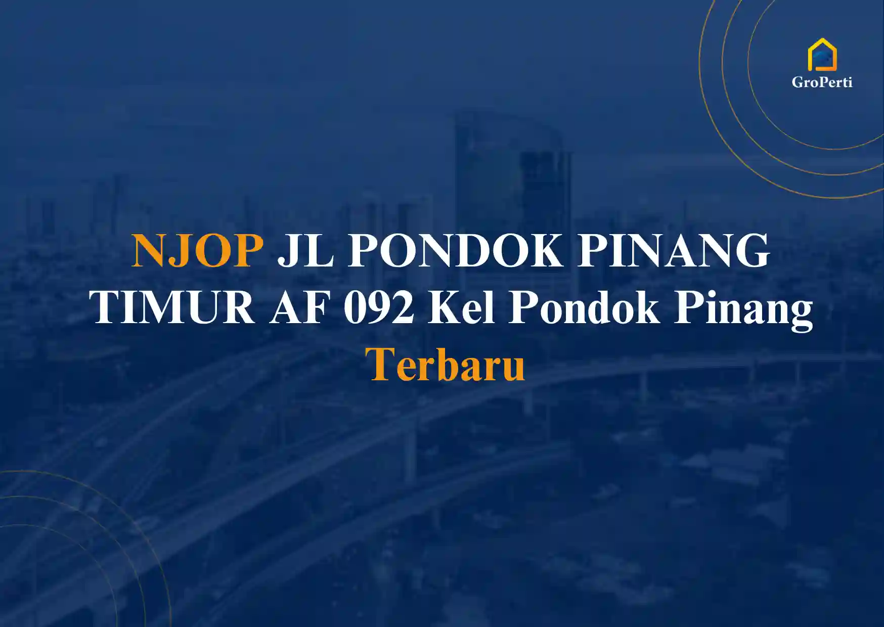 NJOP JL PONDOK PINANG TIMUR AF 092 Kel Pondok Pinang 2024