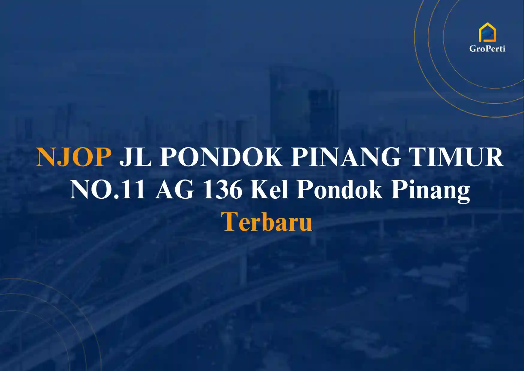 NJOP JL PONDOK PINANG TIMUR NO. 11 AG 136 Kel Pondok Pinang 2024