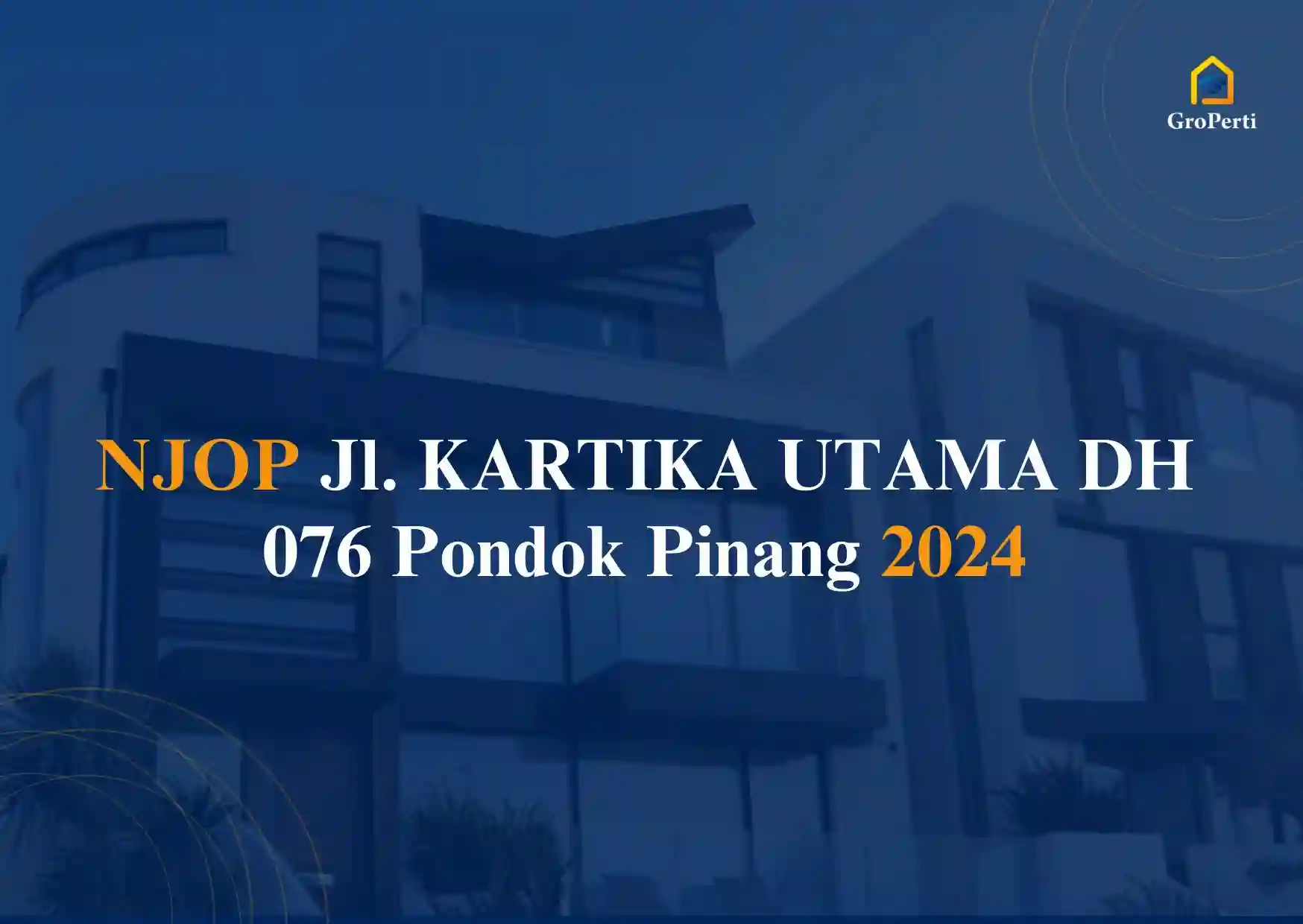 NJOP JL KARTIKA UTAMA Kel. Pondok Pinang 2024