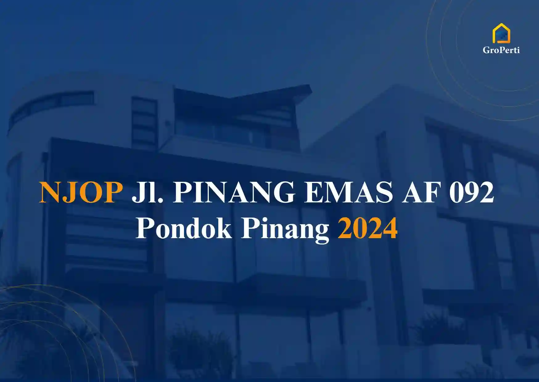 NJOP JL PINANG EMAS Kel. Pondok Pinang 2024