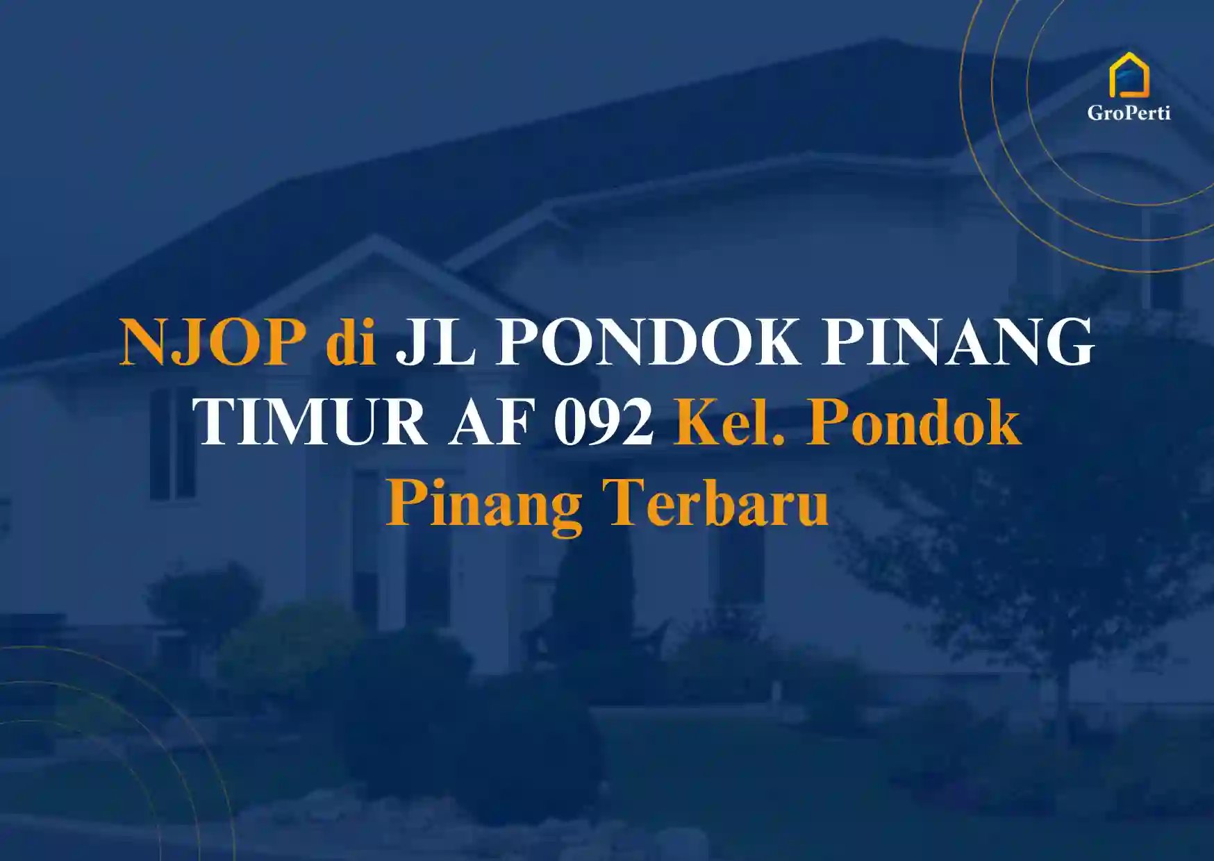 NJOP JL PONDOK PINANG TIMUR AF 092 Kel. Pondok Pinang 2024
