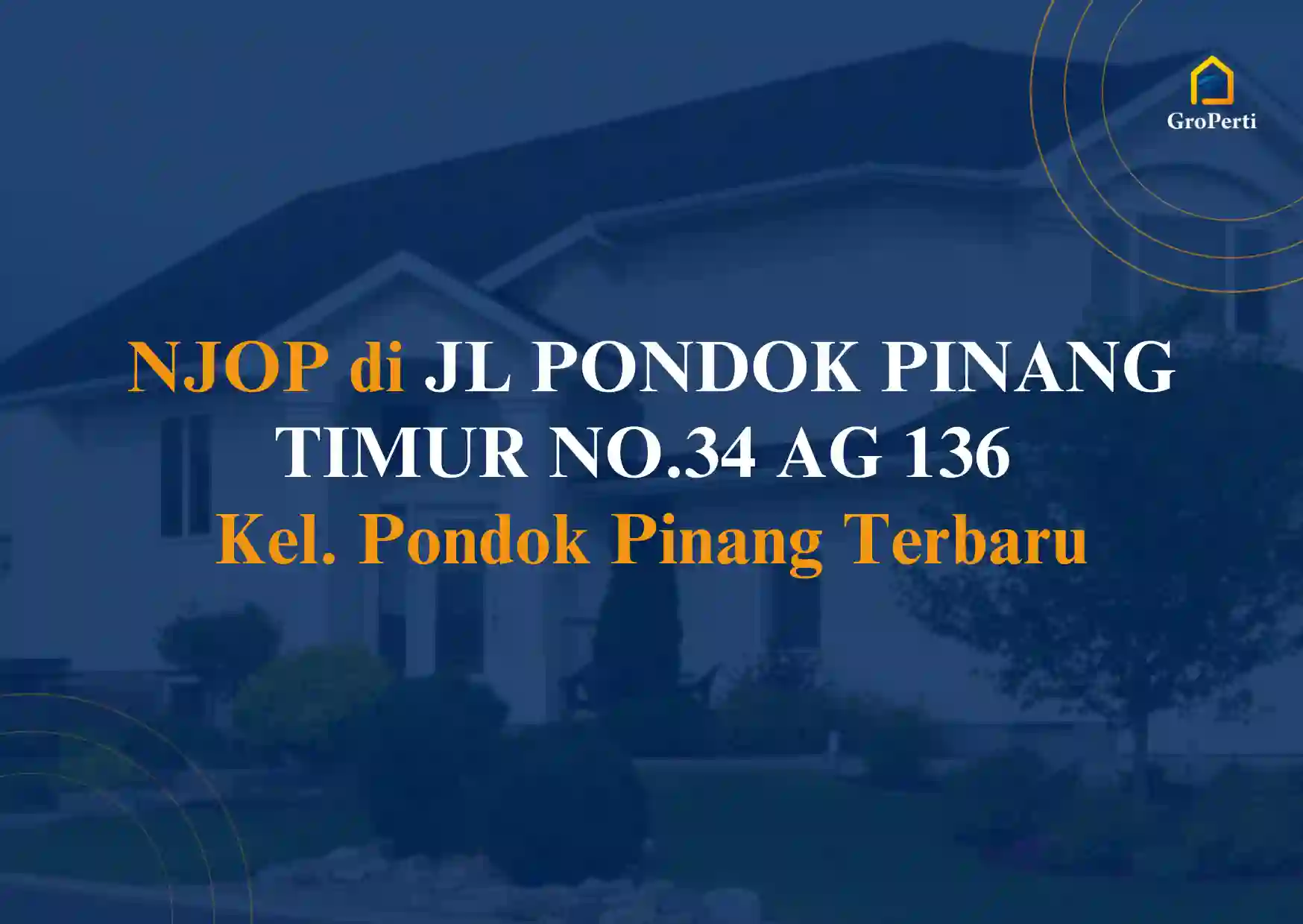 NJOP JL PONDOK PINANG TIMUR NO.34 AG 136 Kel. Pondok Pinang 2024
