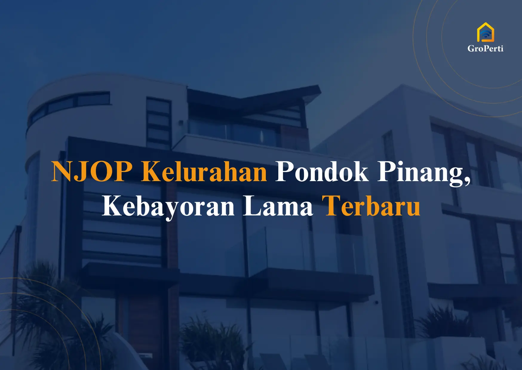NJOP Kelurahan Pondok Pinang, Kebayoran Lama 2024