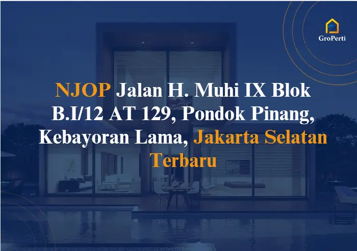 Jalan H. Muhi IX Blok B.I12 AT 129