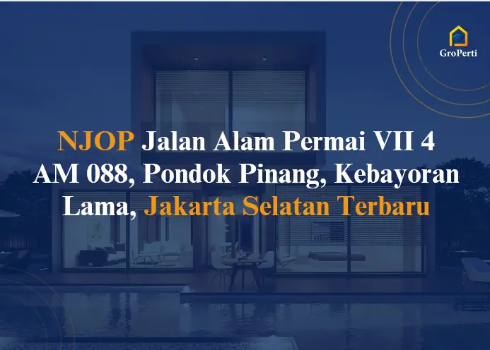 NJOP Jalan Alam Permai VII 4 AM 088