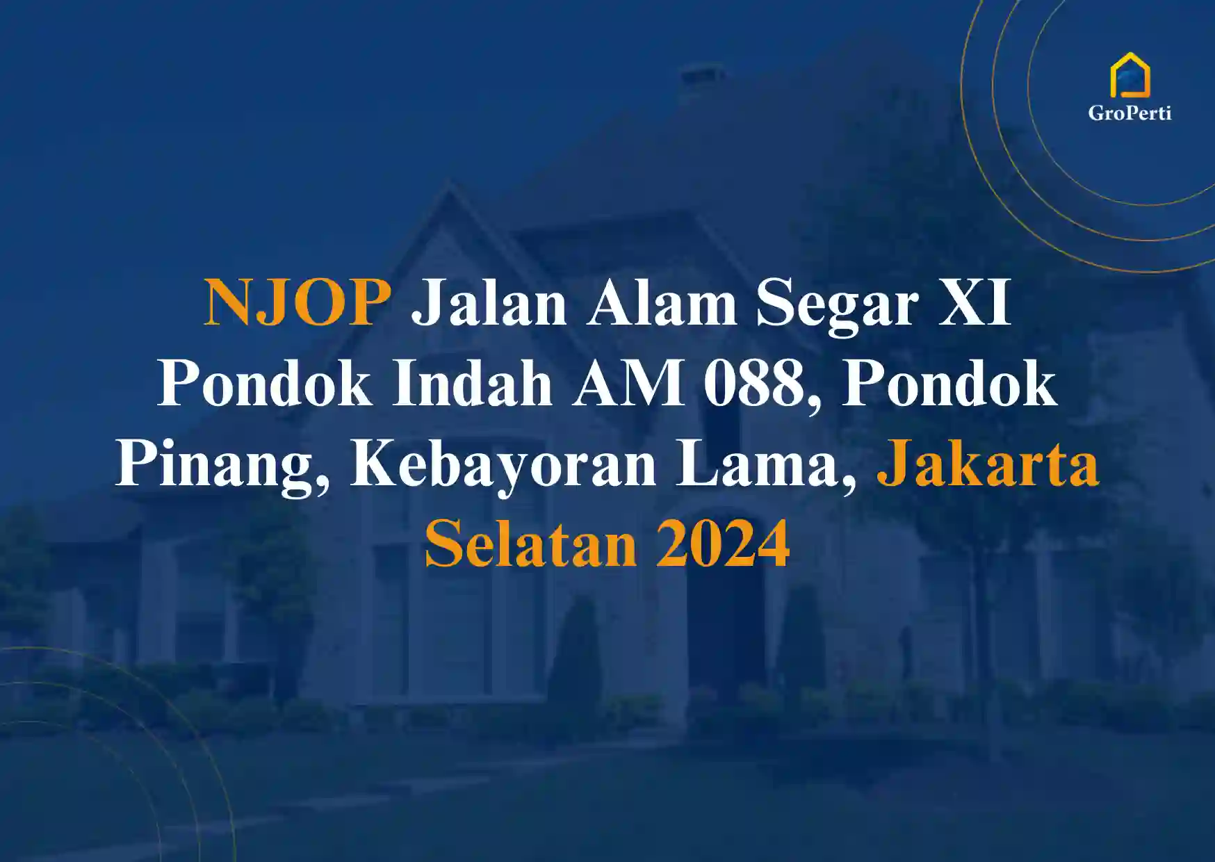 NJOP Jalan Alam Segar XI Pondok Indah AM 088