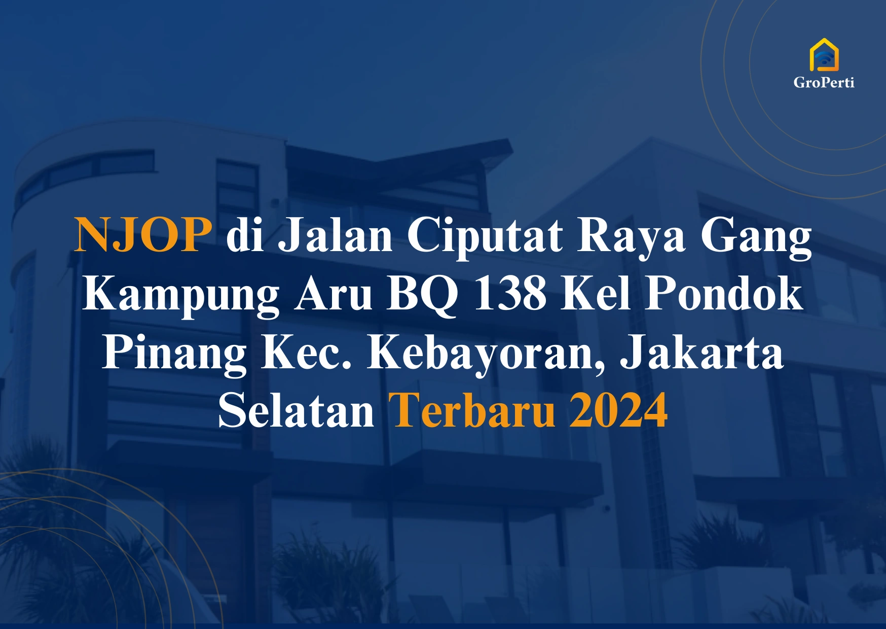 NJOP Jalan Ciputat Raya Gang Kampung Aru BQ 138