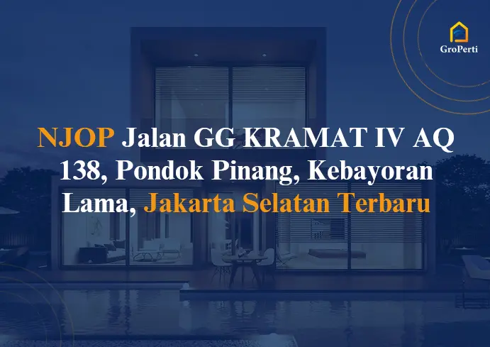 NJOP Jalan GG KRAMAT IV AQ 138