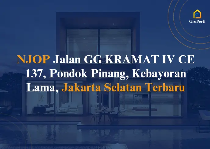 NJOP Jalan GG KRAMAT IV CE 137