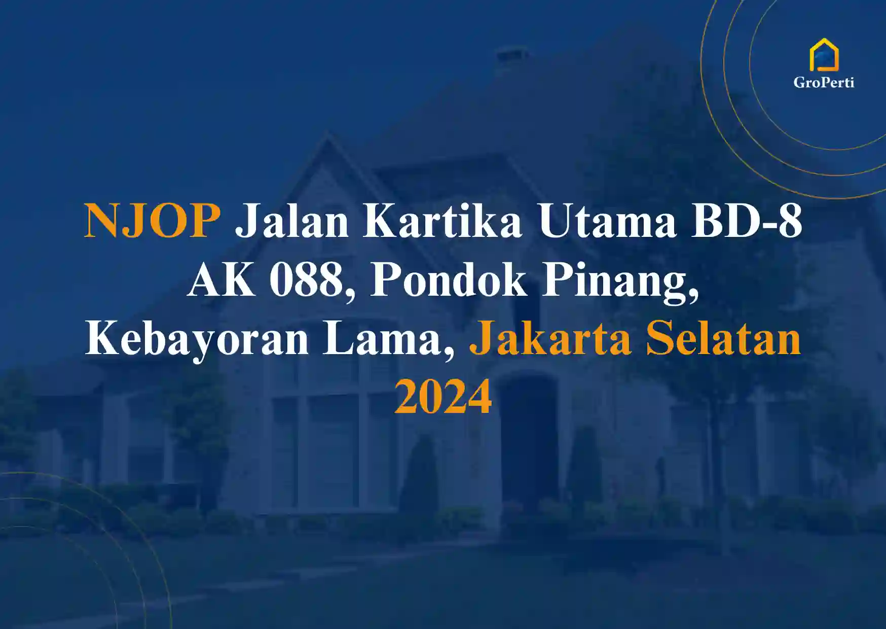 NJOP Jalan Kartika Utama BD-8 AK 088