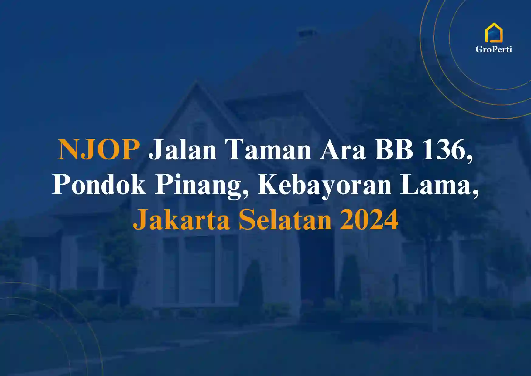 NJOP Jalan Taman Ara BB 136, Pondok Pinang, Kebayoran Lama, Jakarta Selatan 2024