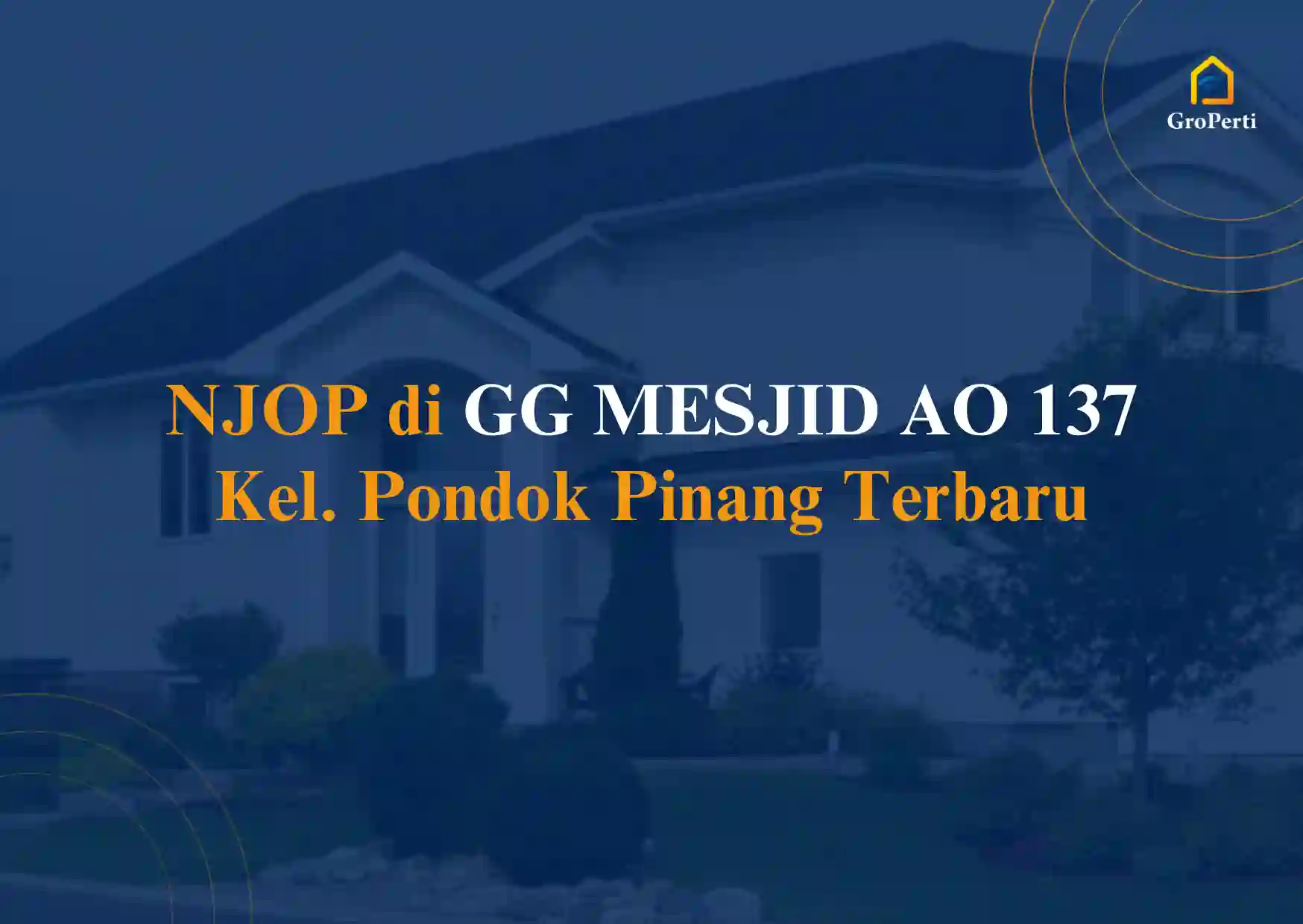 NJOP GG MESJID AO 137 Kel. Pondok Pinang 2024