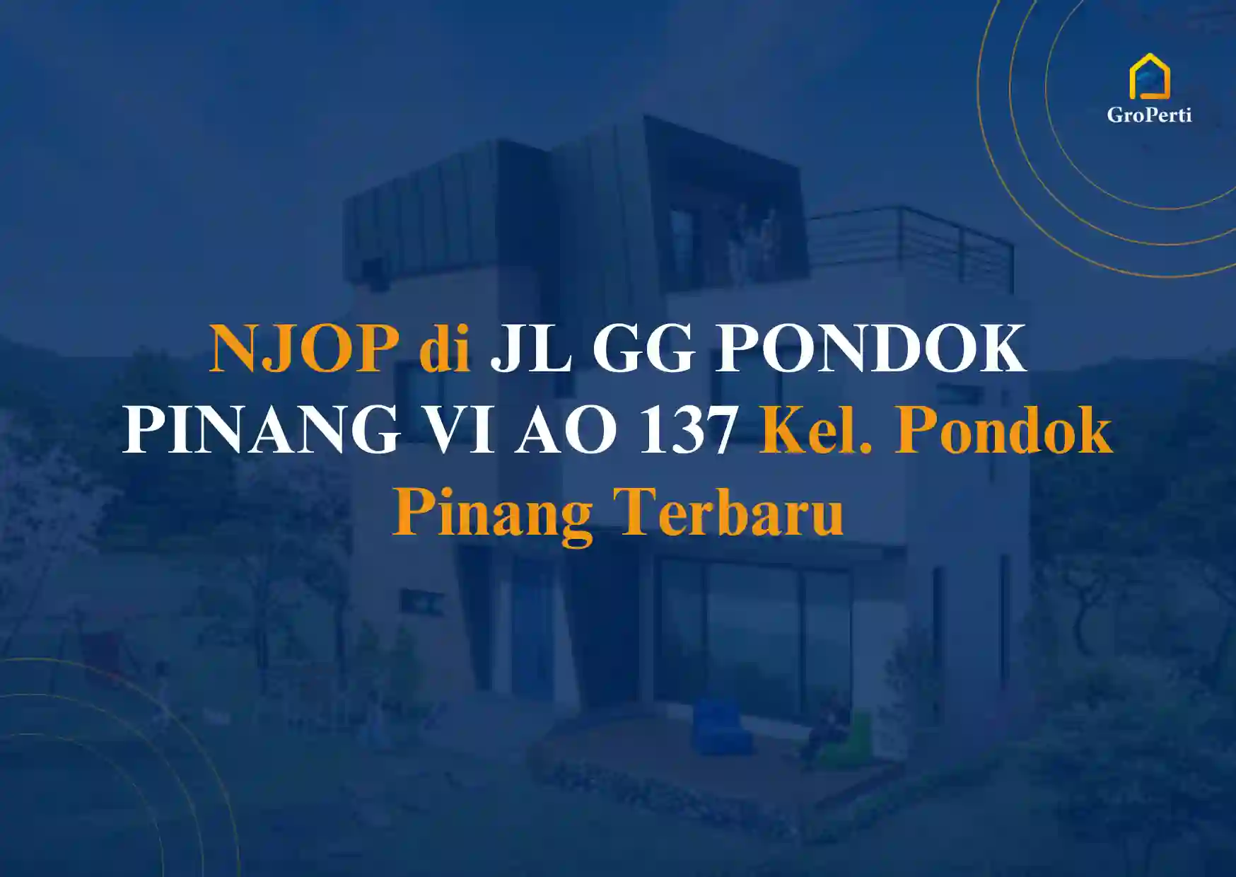 NJOP JL GG PONDOK PINANG VI AO 137 Kel. Pondok Pinang 2024