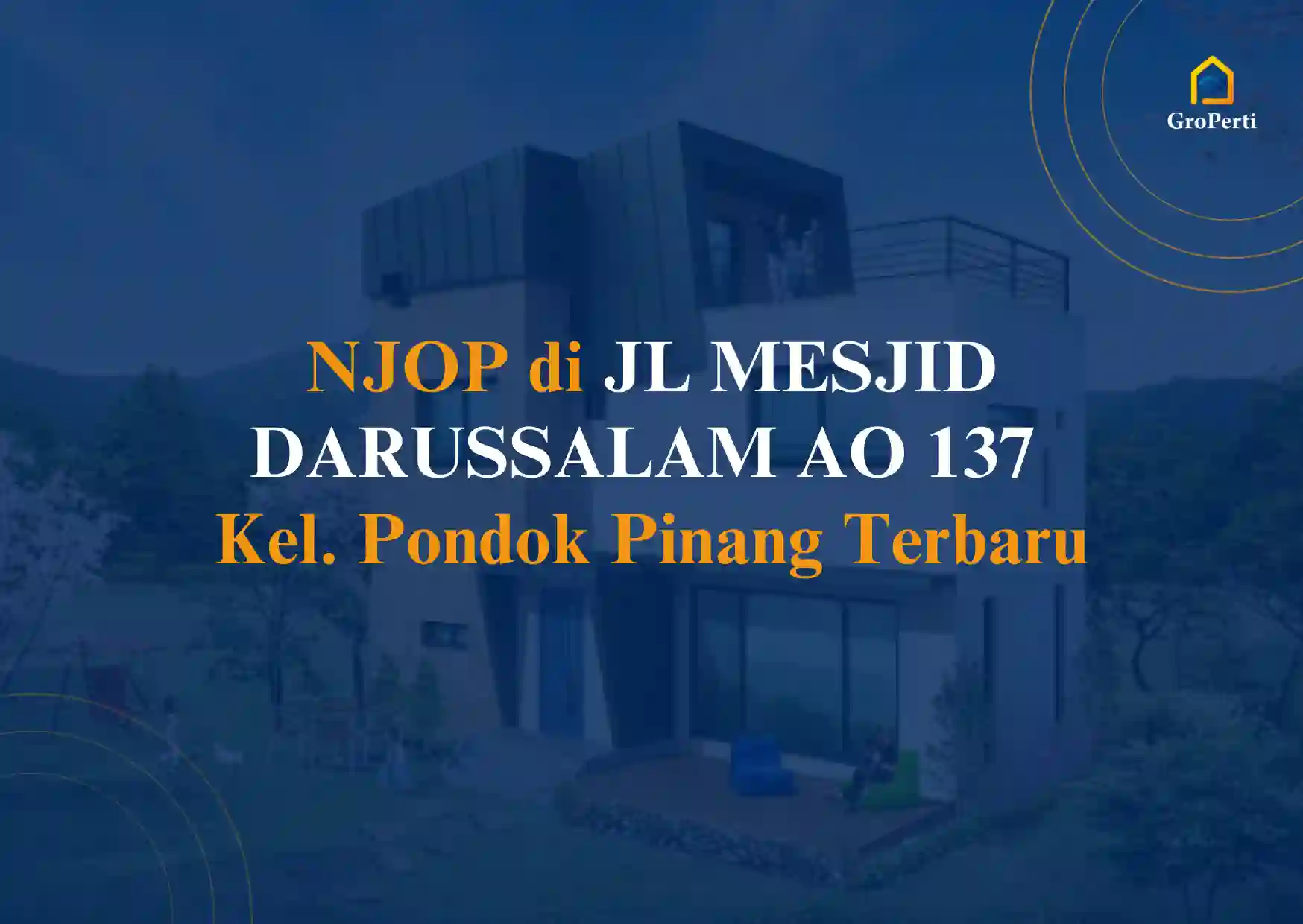 NJOP JL MESJID DARUSSALAM AO 137 Kel. Pondok Pinang 2024