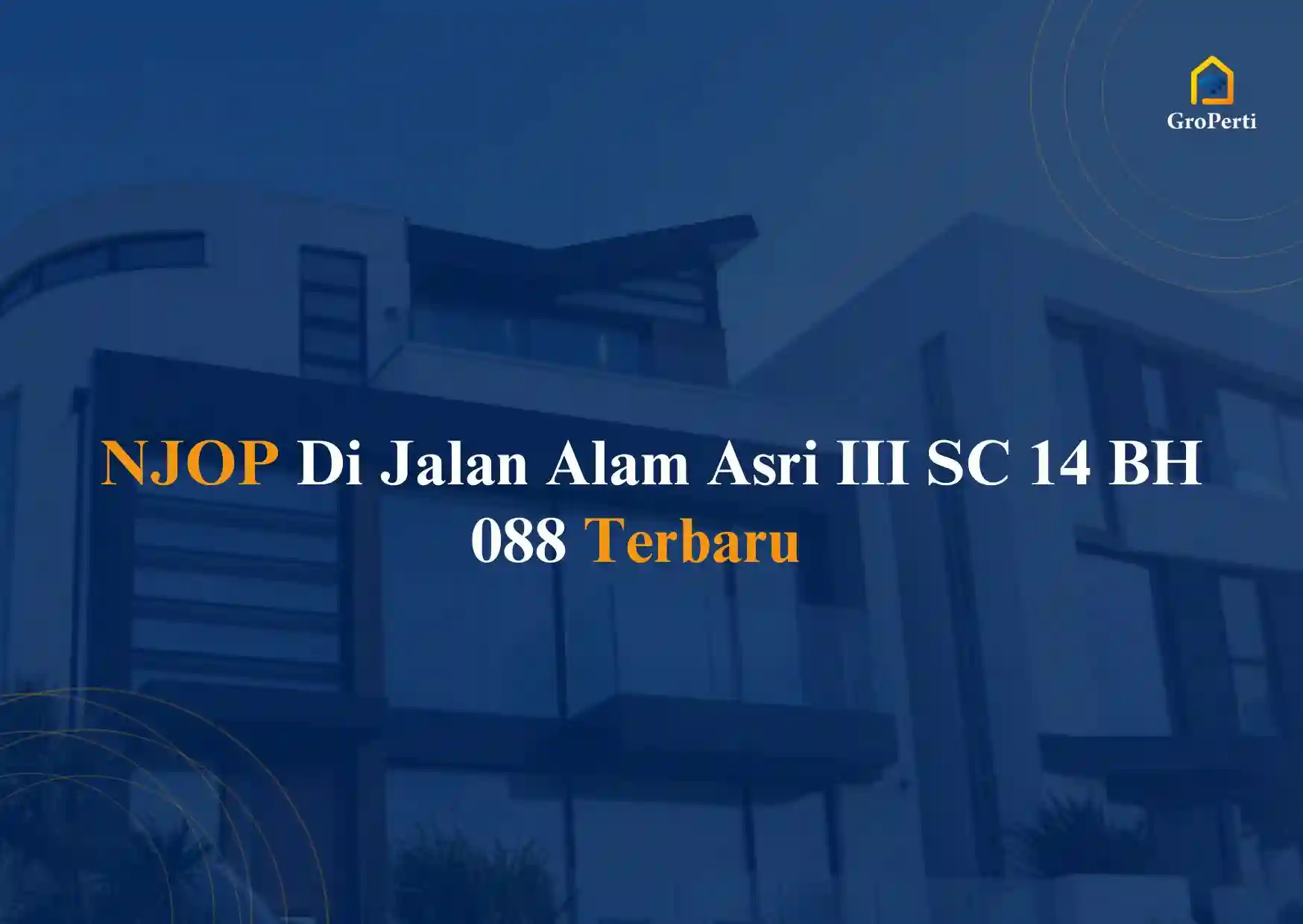 NJOP Jalan Alam Asri III SC 14 BH 088 Terbaru