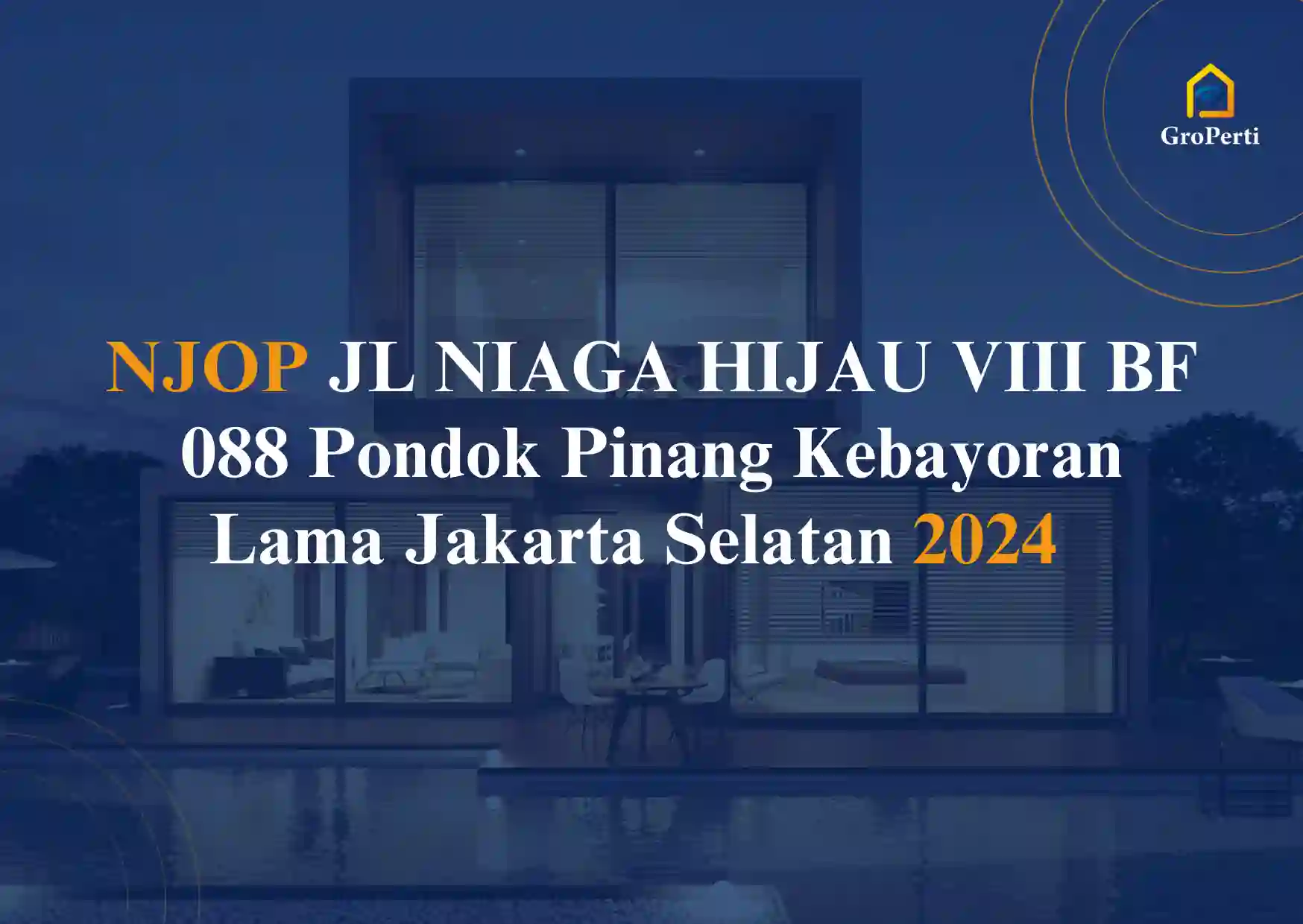 NJOP JL NIAGA HIJAU VIII BF 088