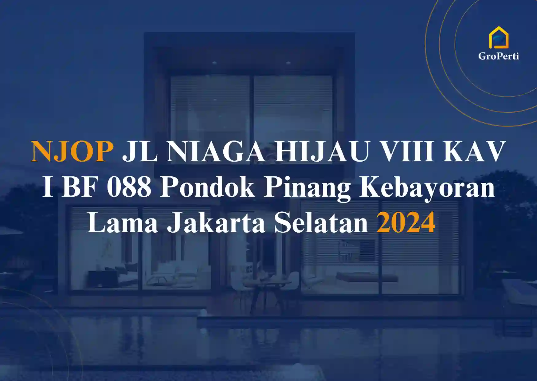 NJOP JL NIAGA HIJAU VIII KAV I BF 088