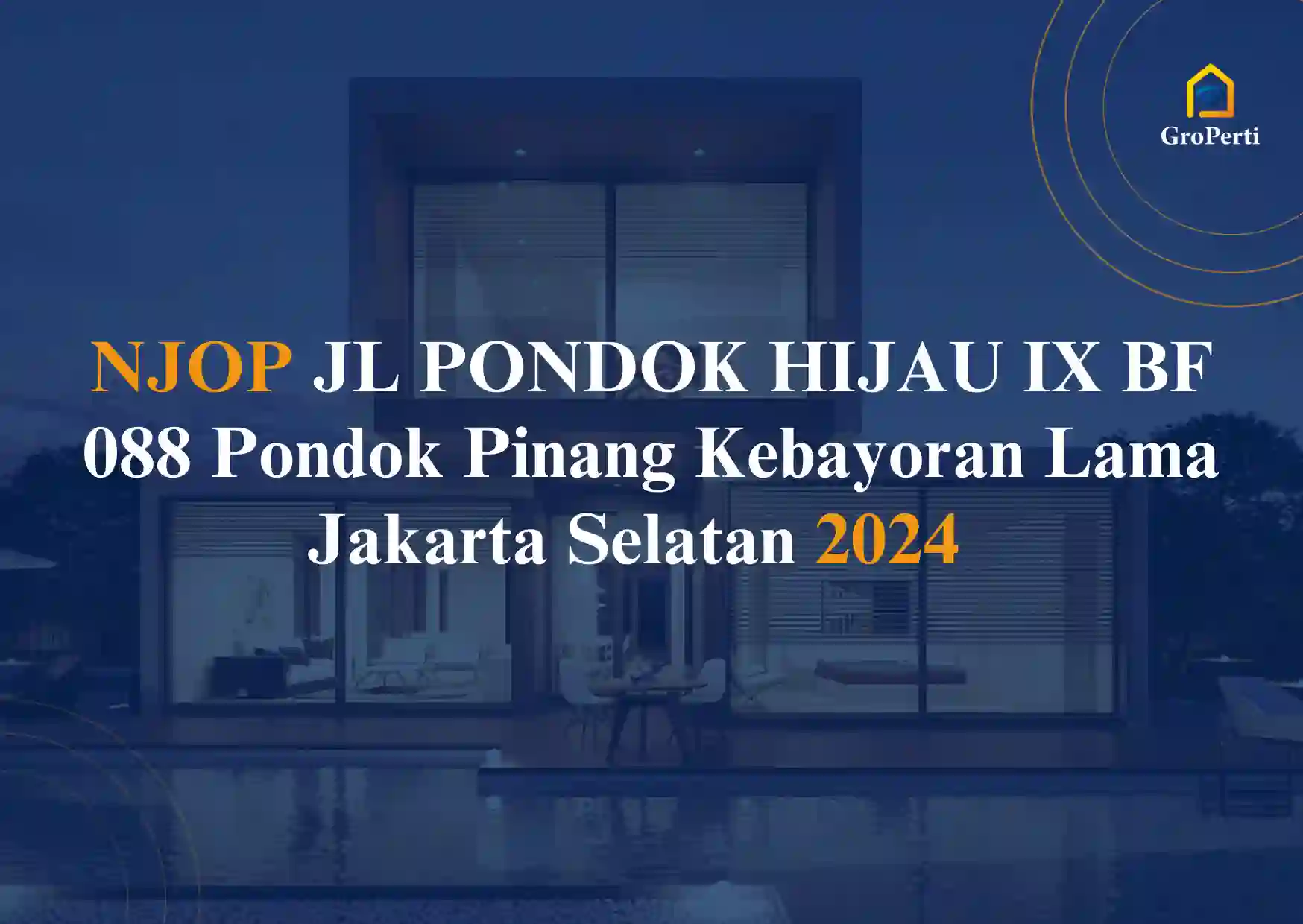 NJOP JL PONDOK HIJAU IX BF 088