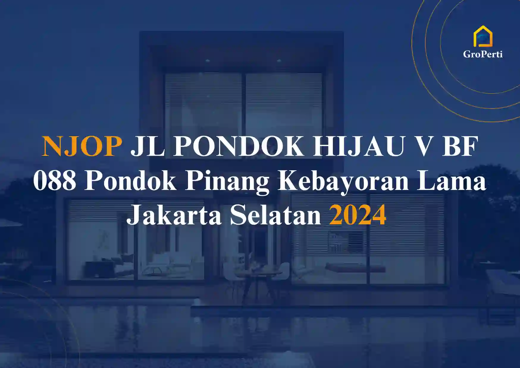 NJOP JL PONDOK HIJAU V BF 088