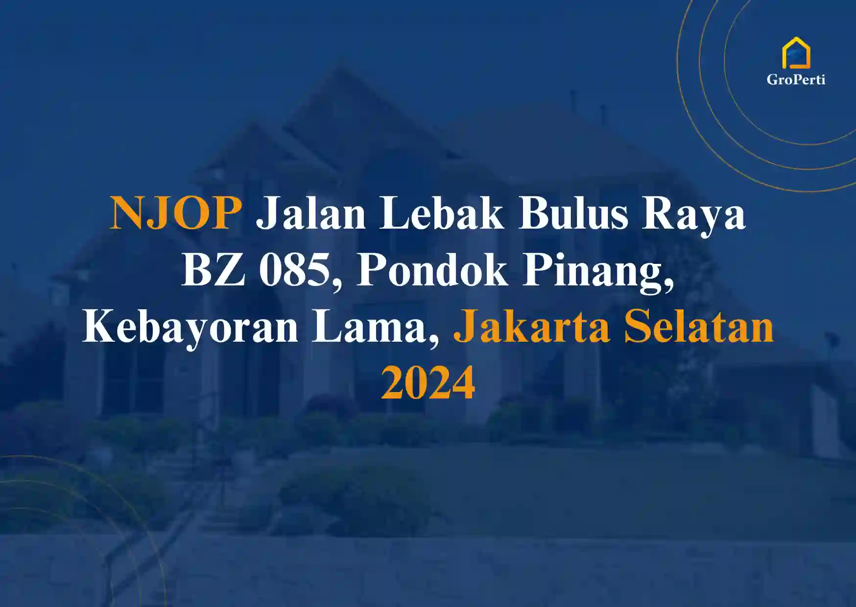 NJOP Jalan Lebak Bulus Raya BZ 085