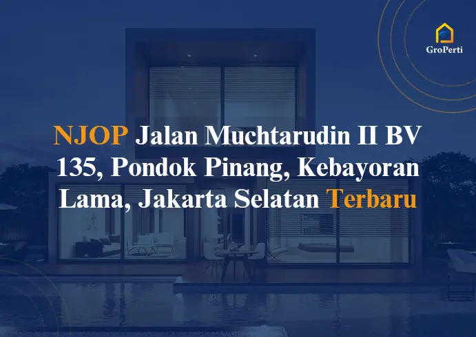 NJOP Jalan Muchtarudin II BV 135
