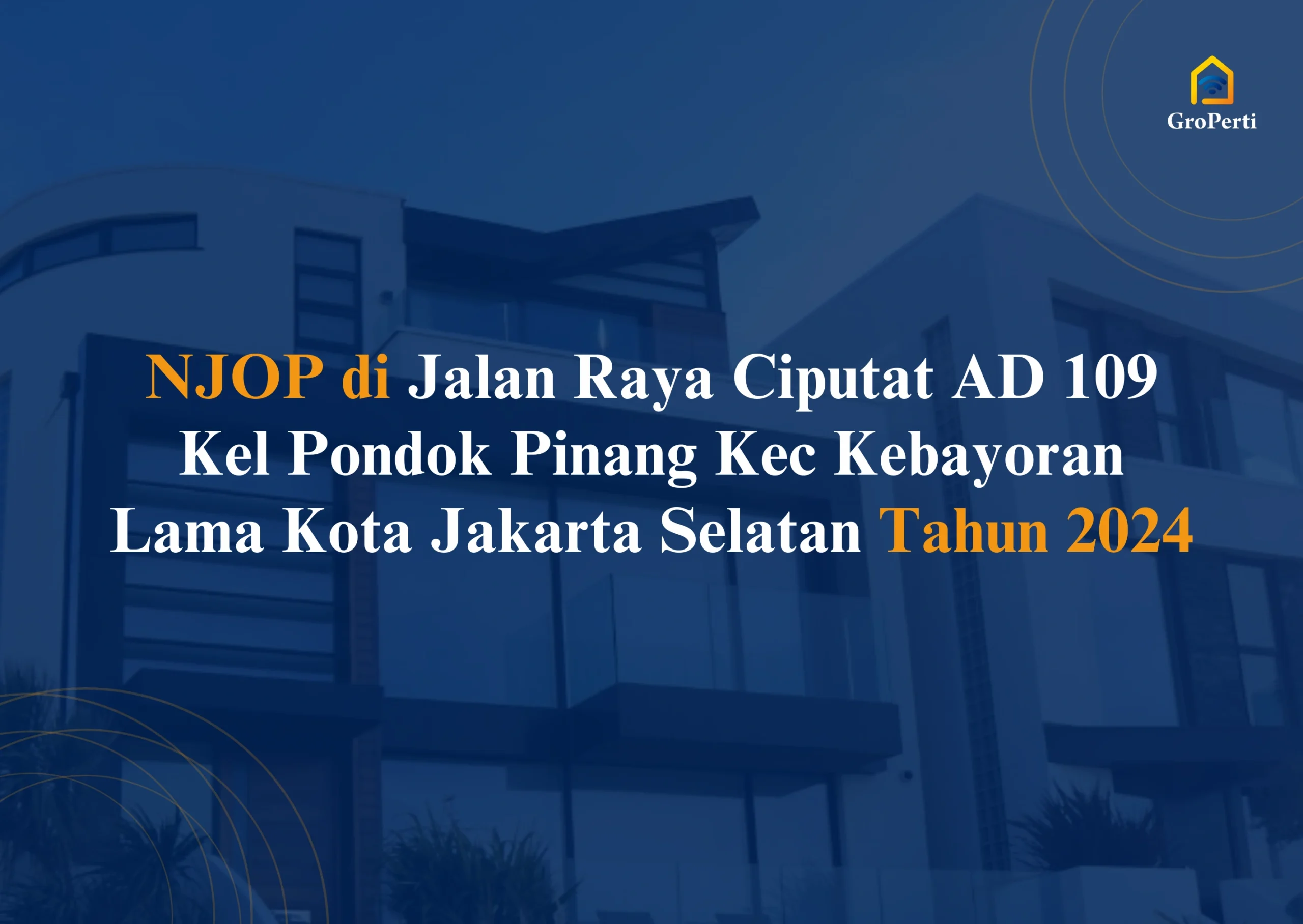 NJOP Jalan Raya Ciputat AD 109