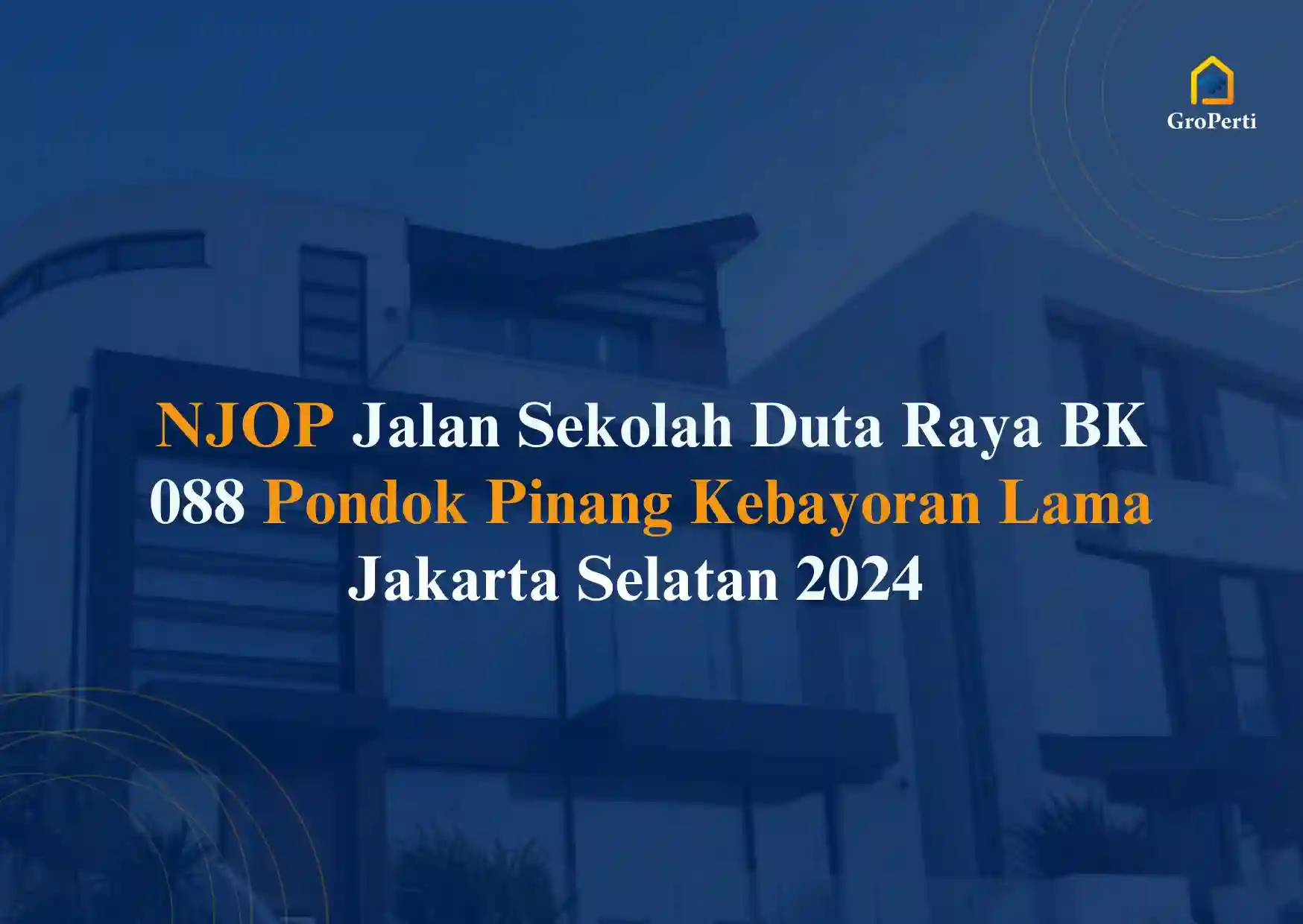 NJOP Jalan Sekolah Duta Raya BK 088 Pondok Pinang Kebayoran Lama Jakarta Selatan 2024