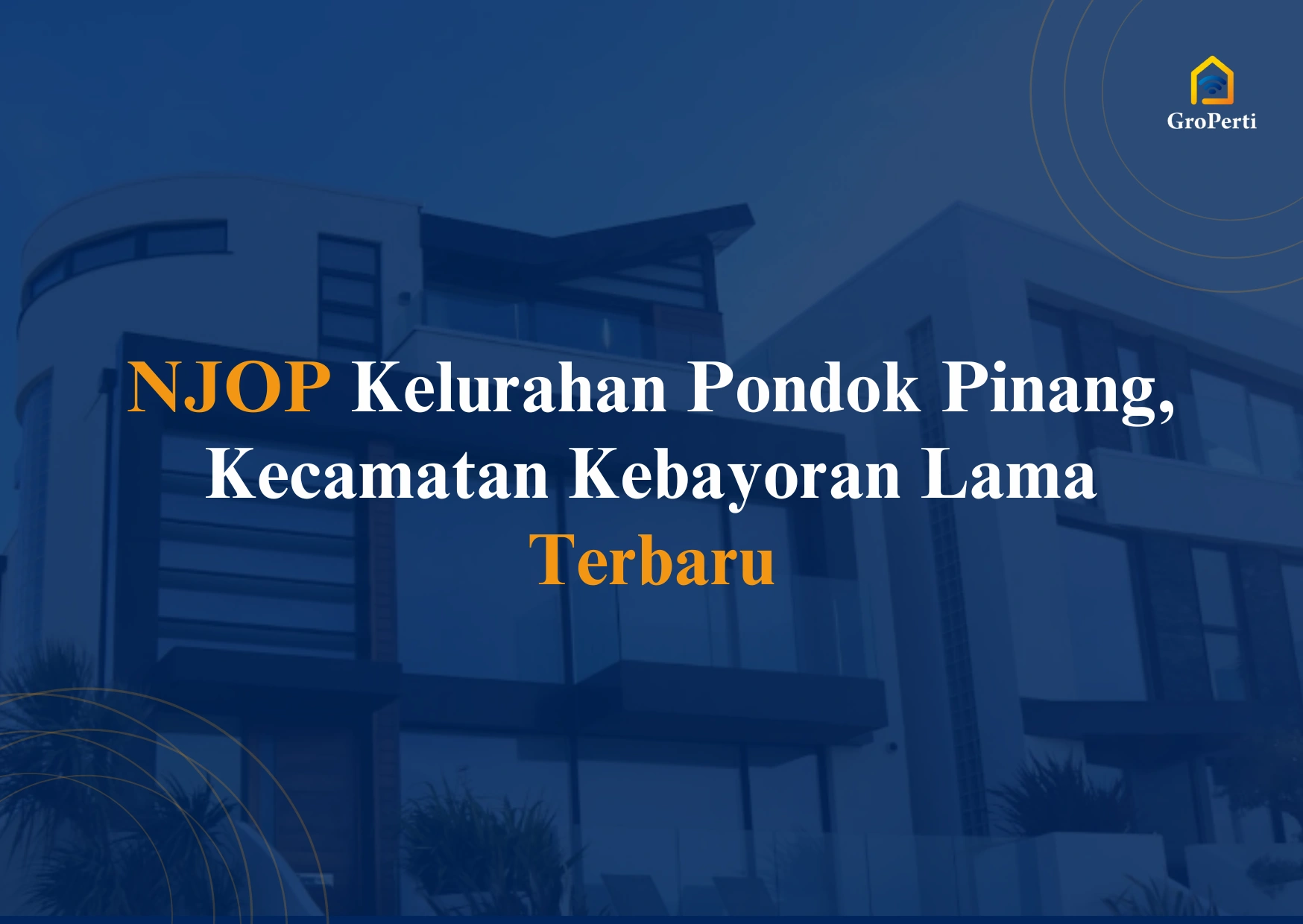 NJOP Kelurahan Pondok Pinang