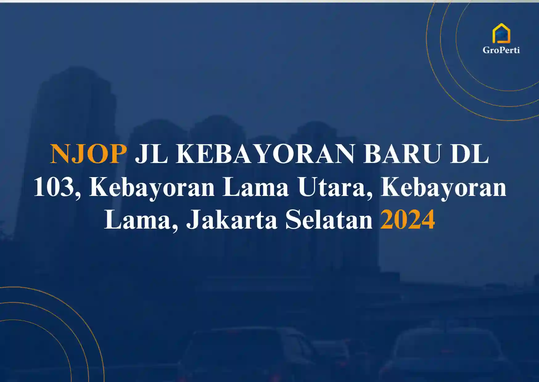 NJOP JL KEBAYORAN BARU DL 103