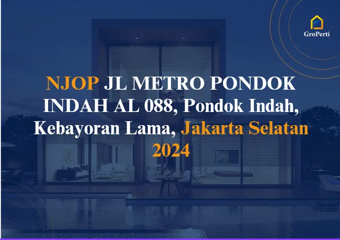 NJOP JL METRO PONDOK INDAH AL 088