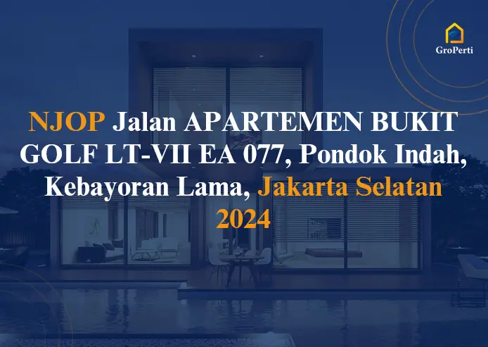 NJOP Jalan APARTEMEN BUKIT GOLF LT-VII EA 077