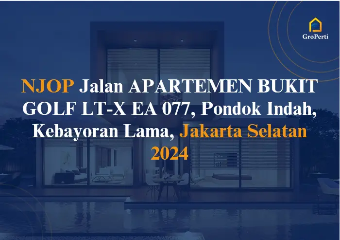 NJOP Jalan APARTEMEN BUKIT GOLF LT-X EA 077