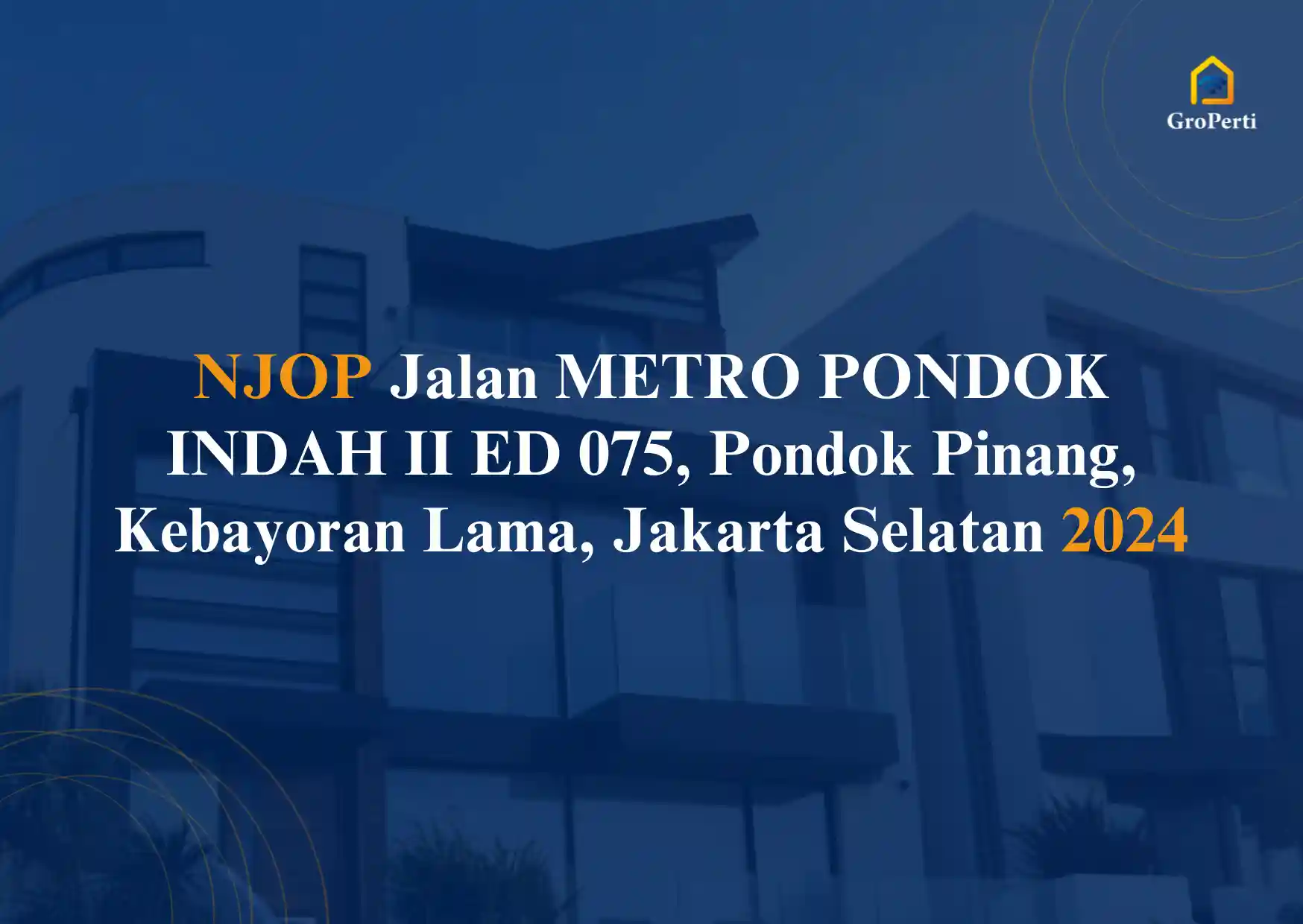NJOP Jalan METRO PONDOK INDAH II ED 075