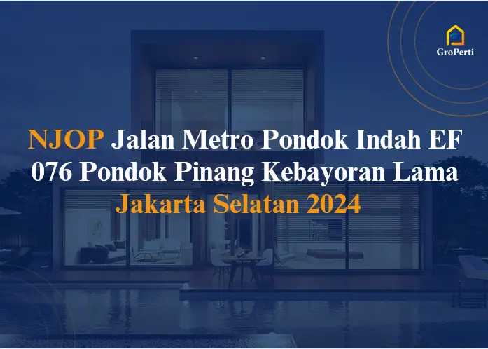 NJOP Jalan Metro Pondok Indah EF 076