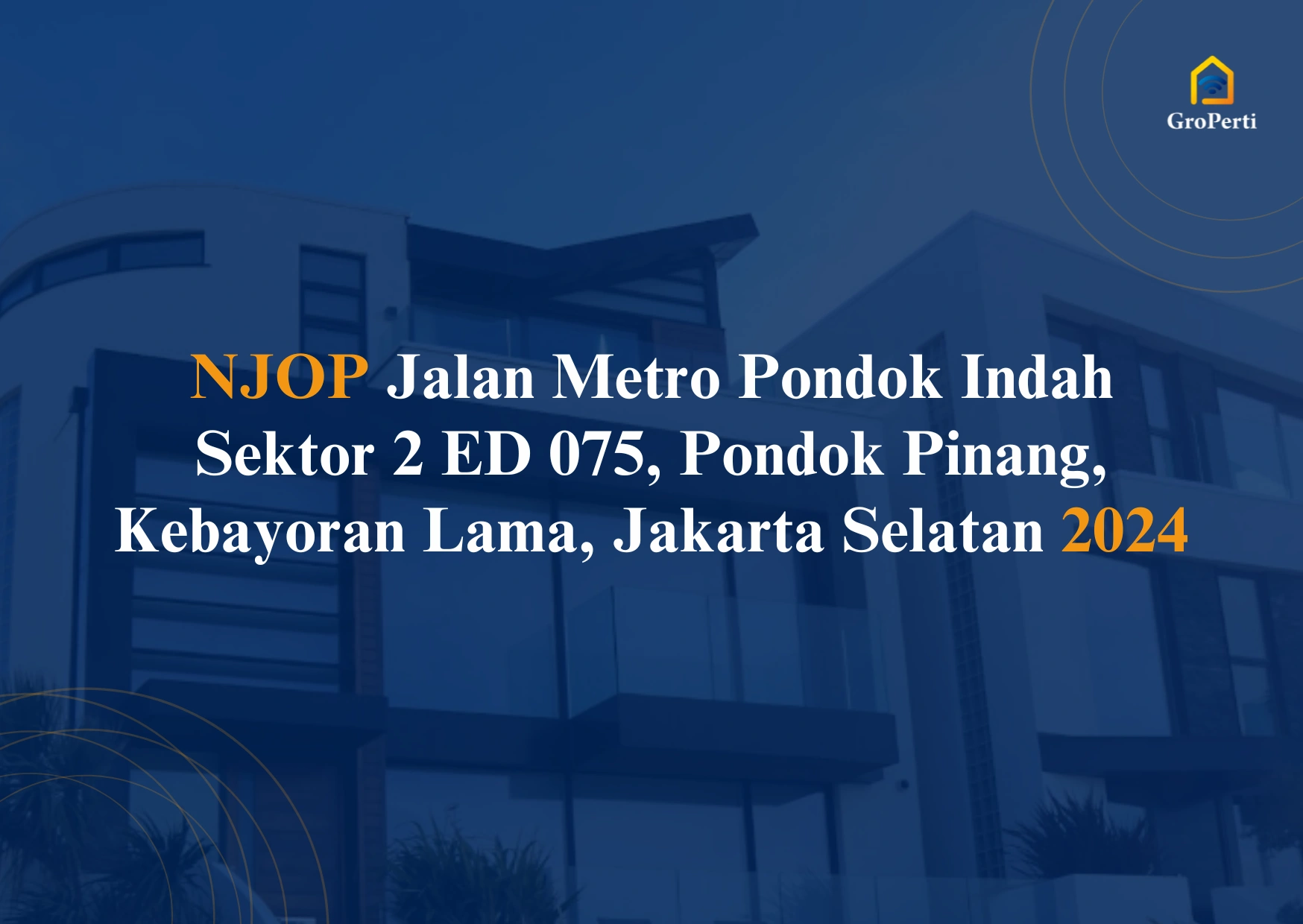 NJOP Jalan Metro Pondok Indah Sektor 2 ED 075