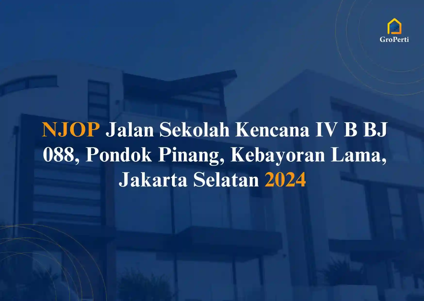 NJOP Jalan Sekolah Kencana IV B BJ 088