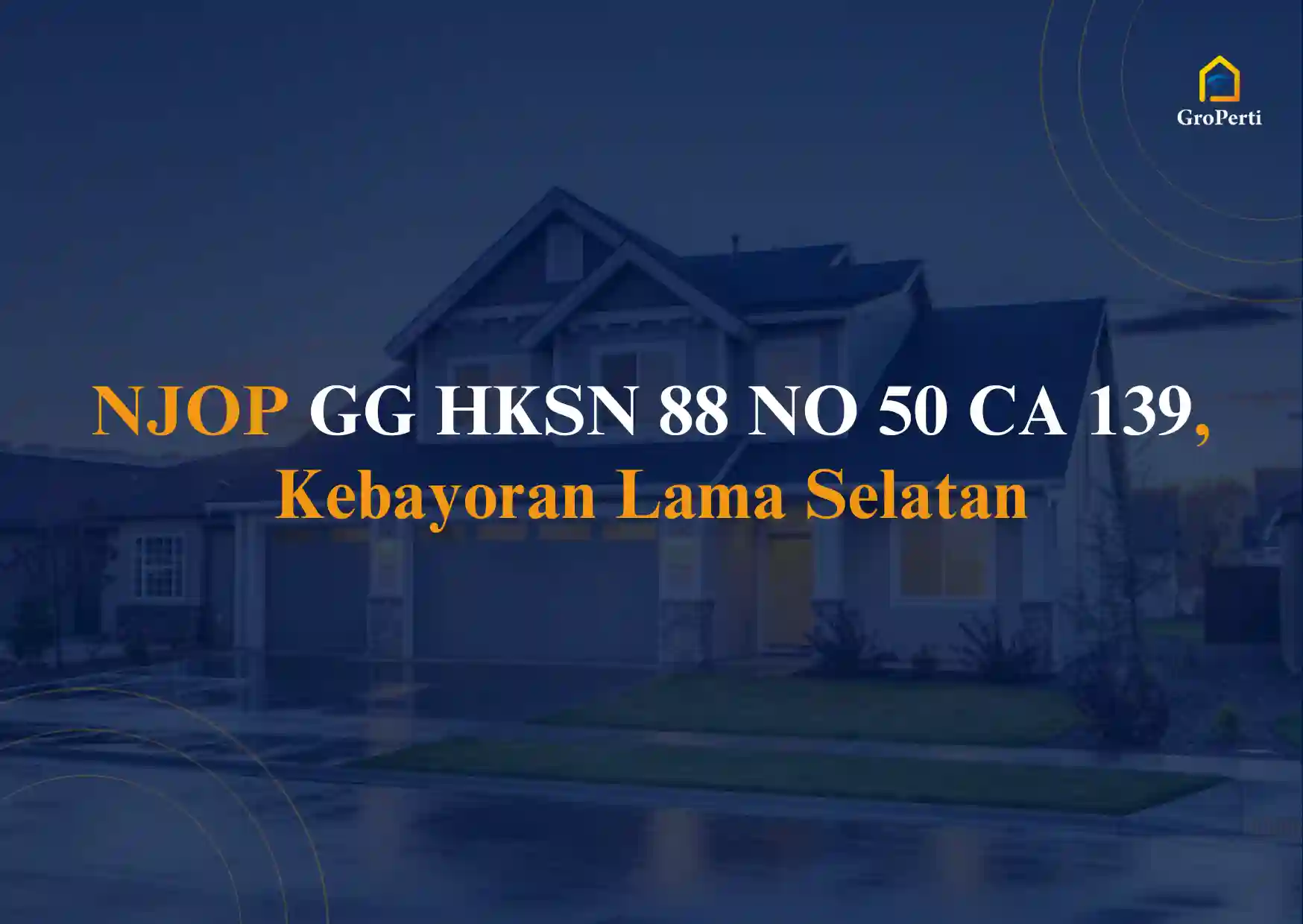 NJOP GG HKSN 88 NO 50 CA 139, Kebayoran Lama Selatan (1)